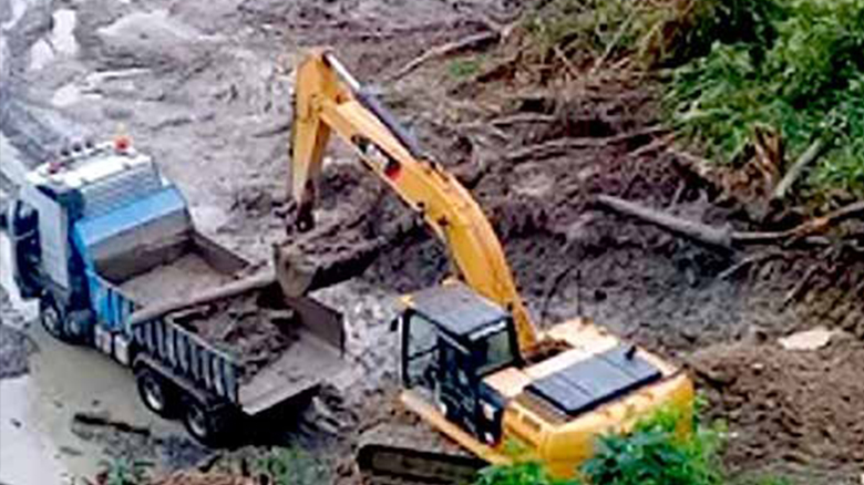 Explotación de oro en Arcopongo. Foto: Cooperativa Ullukaya Condoriri