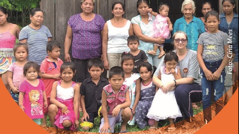 Comunidad cristiana en la Amazonía boliviana. Foto: Círia Mees