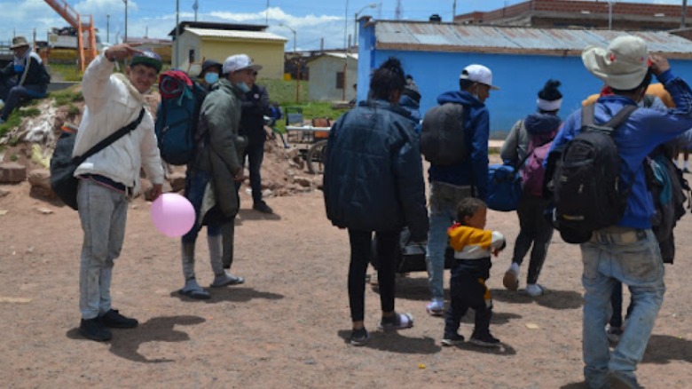 Migrantes venezolanos. Foto: SJM