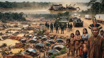 La encrucijada del sur de  Venezuela: minería ilegal,  violencia y derechos  humanos en juego